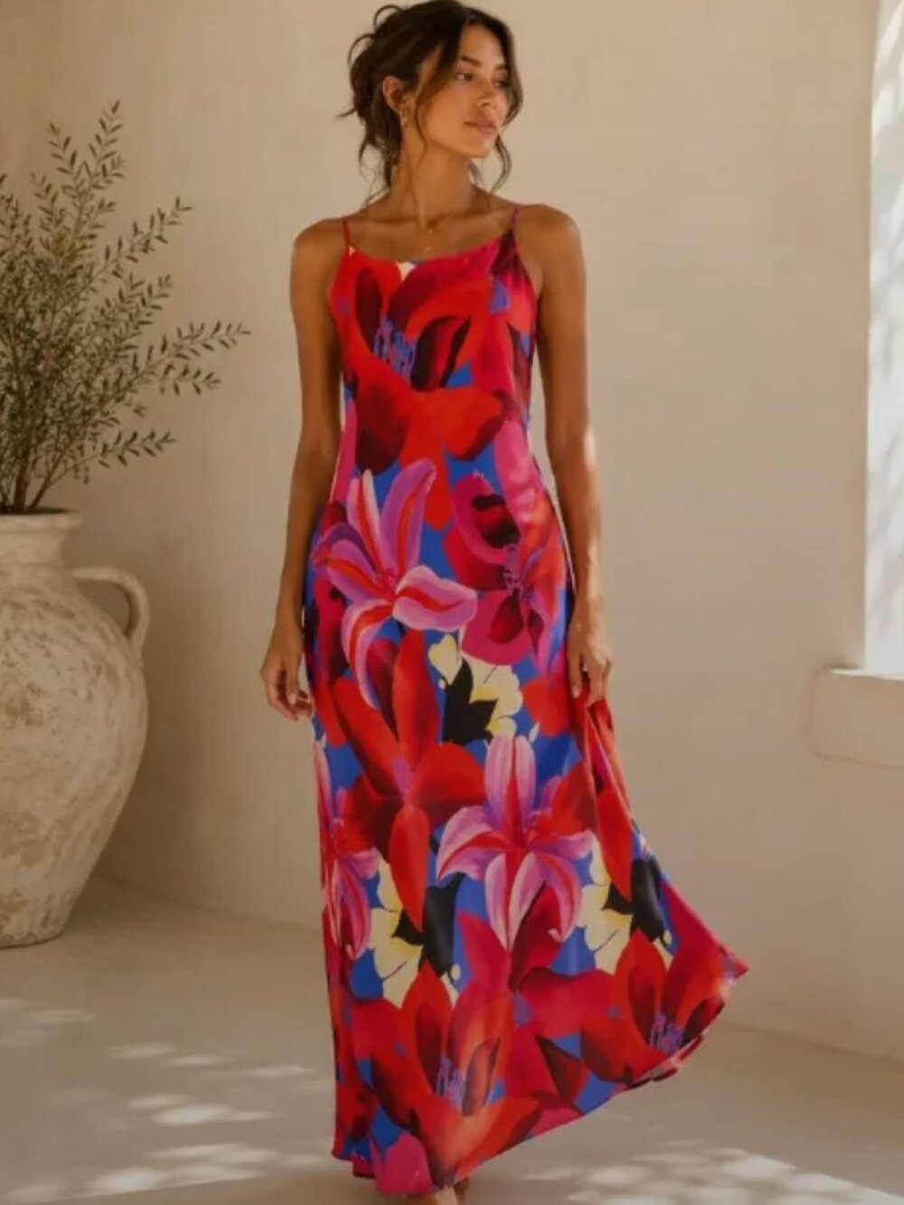 FARM Rio Women's Size S Floral Maxi Dress